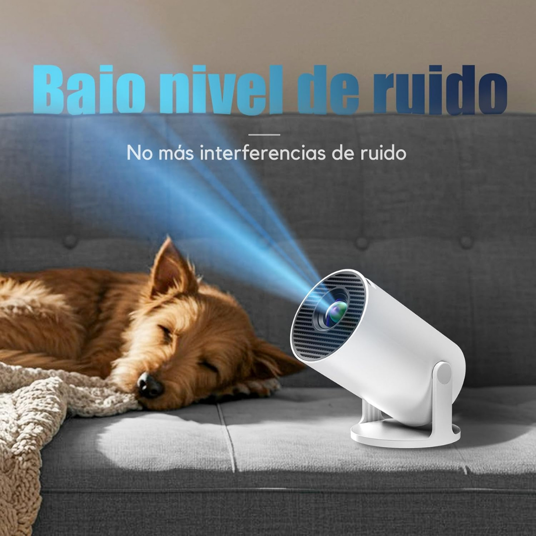 Proyector Compacto con Soporte 8K