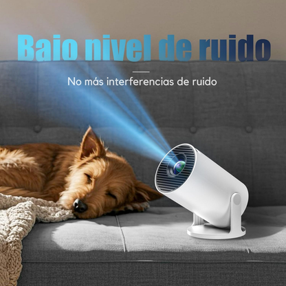 Proyector Compacto con Soporte 8K