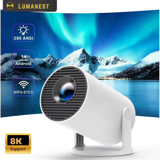 Proyector Compacto con Soporte 8K